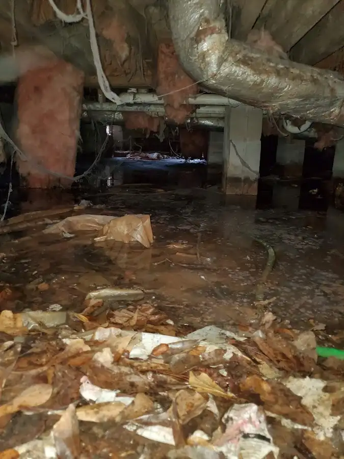 Crawl space flood assessment for Leak Detection & Repair in Cranston
